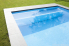 Rolluikbak van polypropyleen buitenzwembad, aangelegd door Ideal Pool